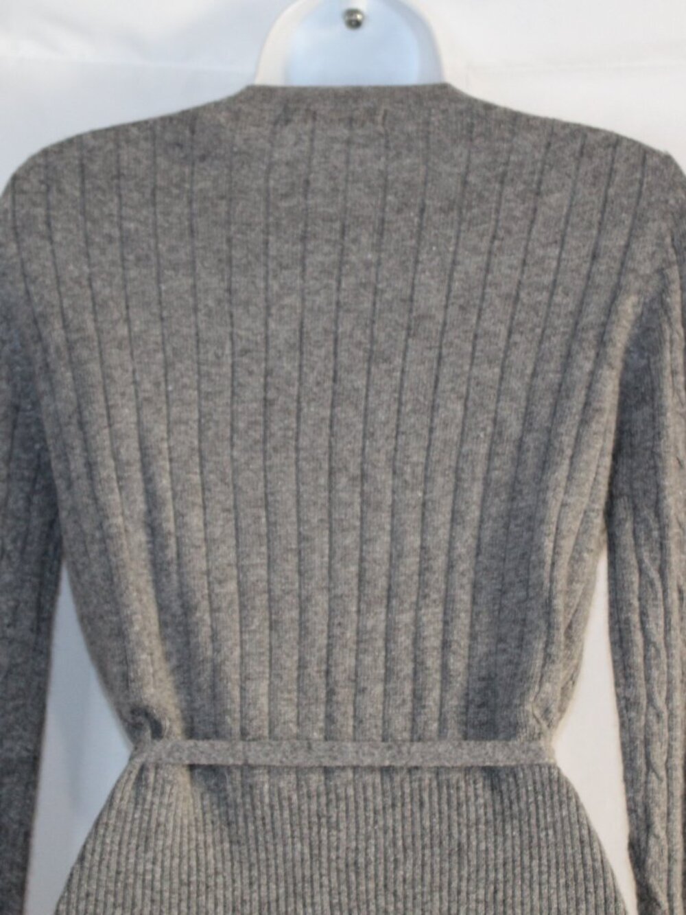 Y2K BCBGMaxAzria knit cardigan sweater wool blend button front - Picture 5 of 11